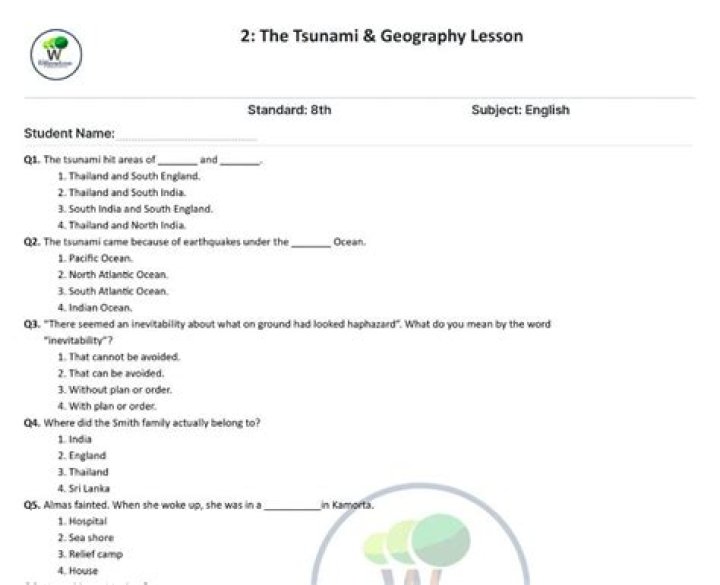 Tsunami Questions & Answers PDF: Essential Safety & Preparedness Guide