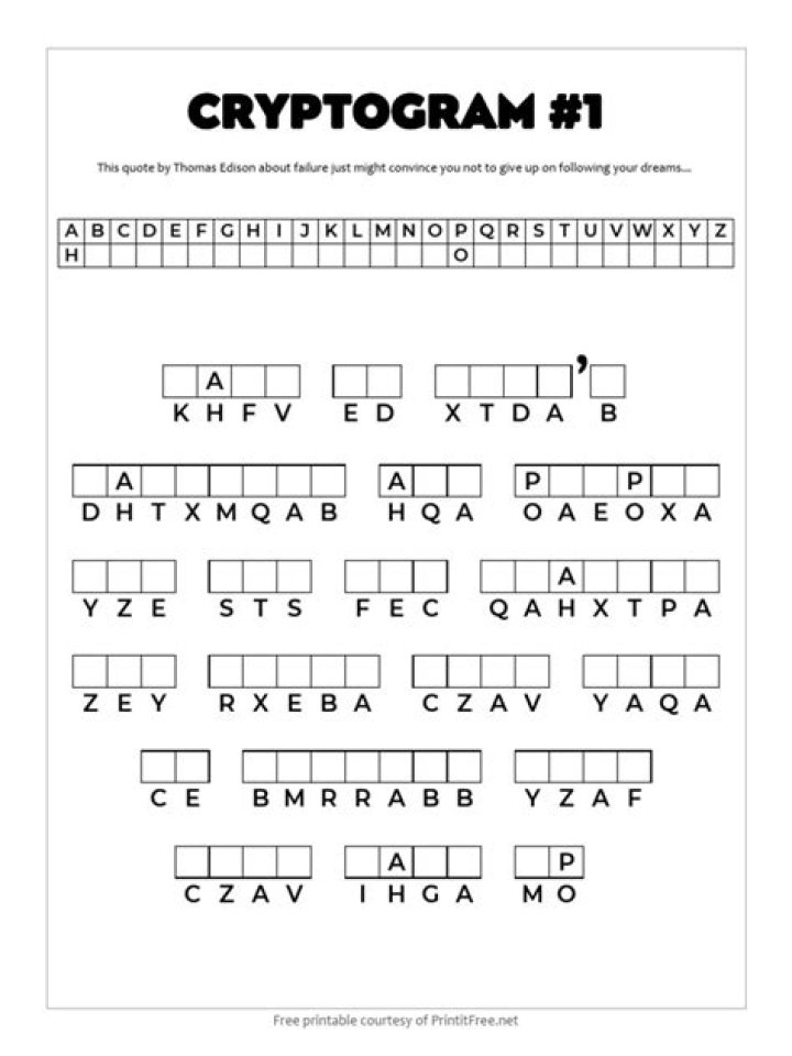 Turn Your Blank Cryptogram Answer Key into PDF Instantly