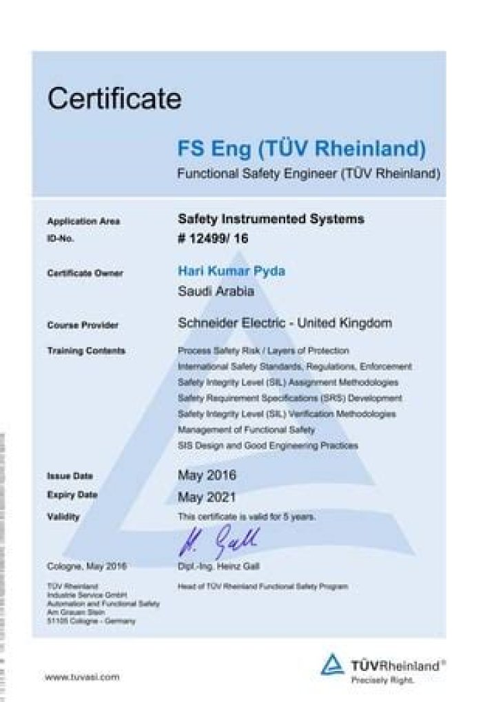 TUV Functional Safety Engineer Exam Questions PDF: Domain 10 Study Guide