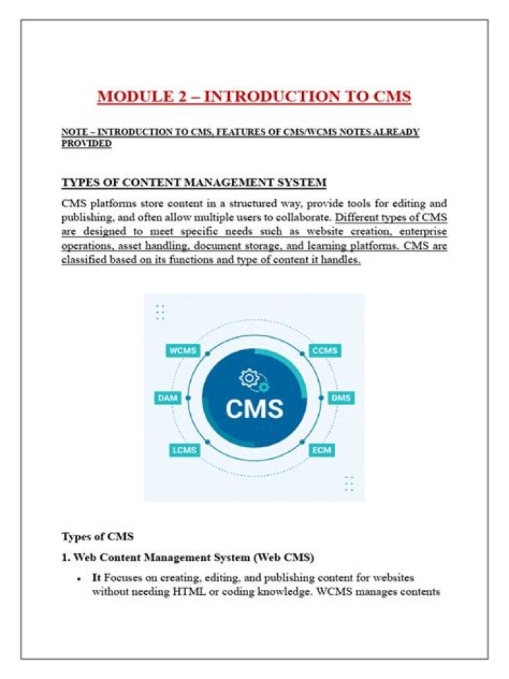 Explore Types of Content Management Systems: A Comprehensive PDF Guide