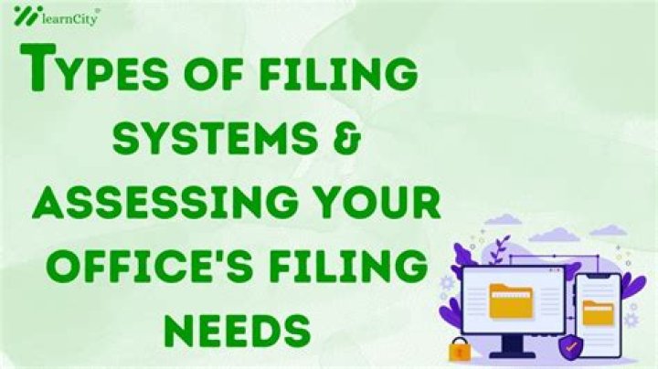 Types of Filing Systems in Records Management: A Comprehensive PDF Guide
