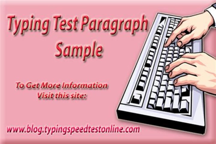 Free Typing Test Sample Paragraph PDF for Practice