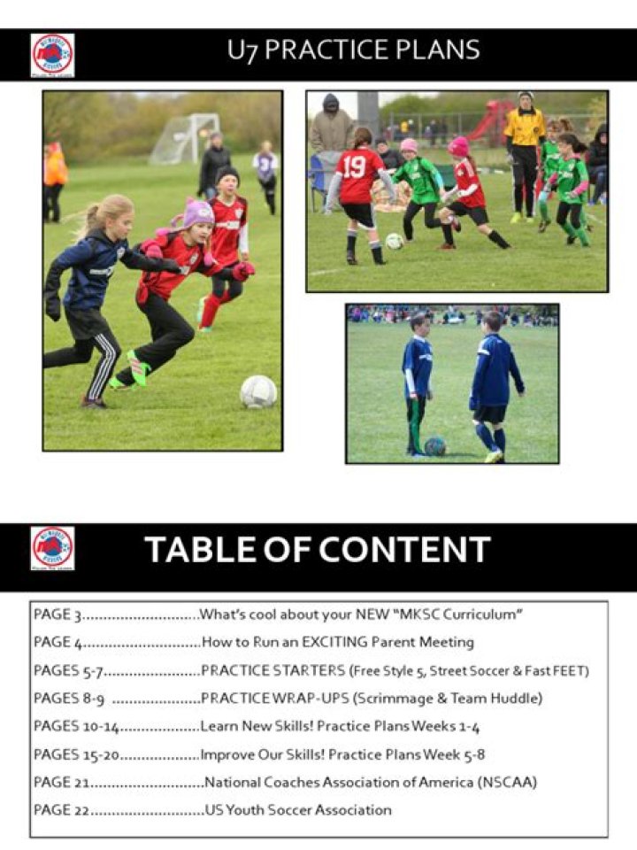 U7 Soccer Practice Plans PDF: Structured Training for Young Players