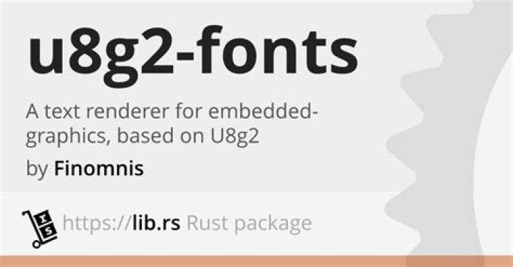 U8G2 Font List PDF: Download Complete Set for Design Projects