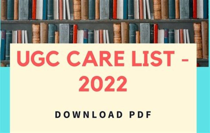 UGC Care: 2019 Journal List PDF – Essential Research Guide