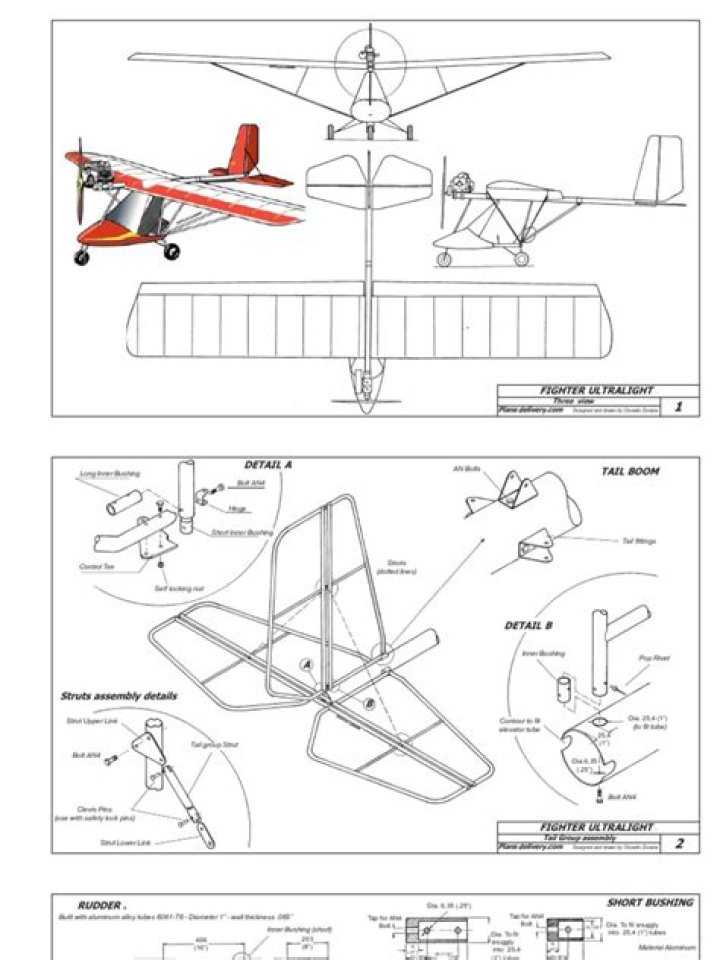 Ultralight Aircraft Construction Plans PDF: Build Your Own Lightweight Plane