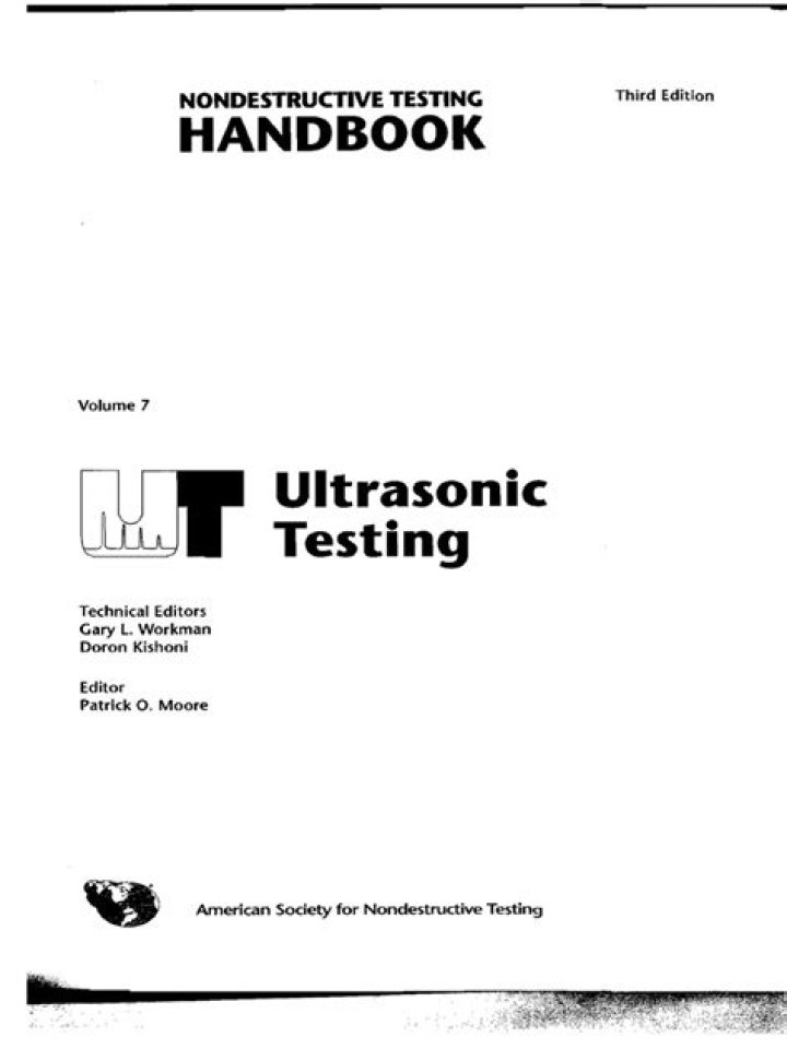 Ultrasonic Testing Handbook PDF: Comprehensive Guide for Professionals