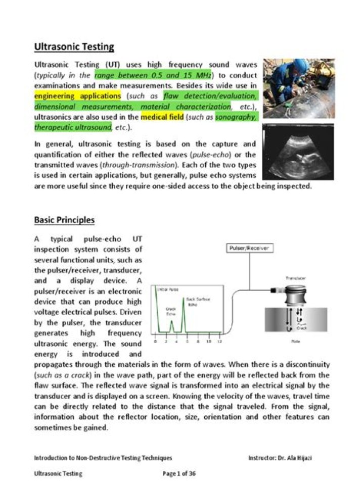 Ultrasonic Testing PDF: Comprehensive Guide for Flaw Detection