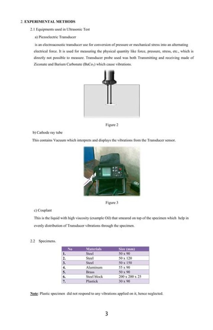 Ultrasonic Testing Report PDF: Accurate Non-Destructive Inspection Documents