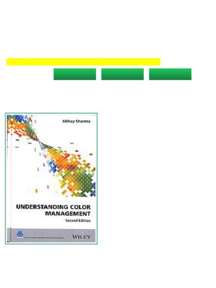 Understanding Color Management: Abhay Sharma’s Essential PDF Guide
