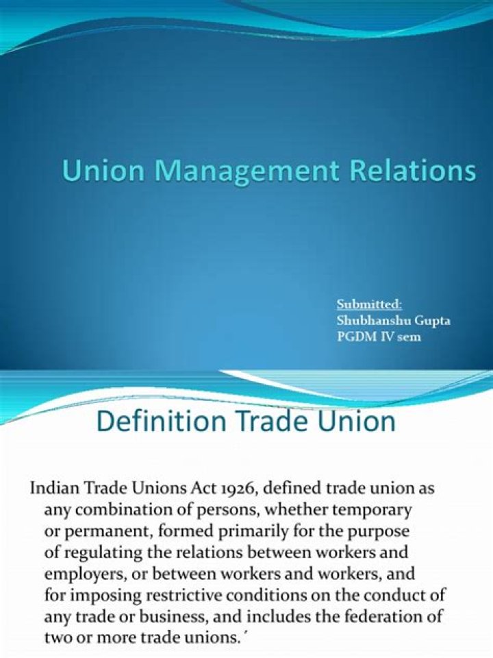 Essential Guide to Union Management Relations PDF