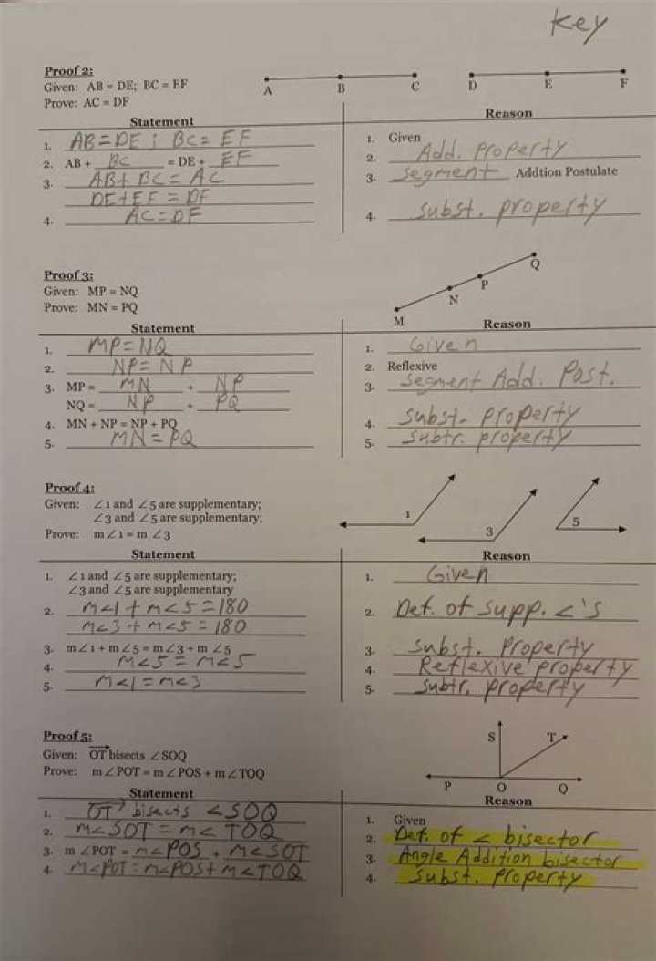 Unit 1 Geometry Basics Homework 2 Answer Key PDF – Instant Download