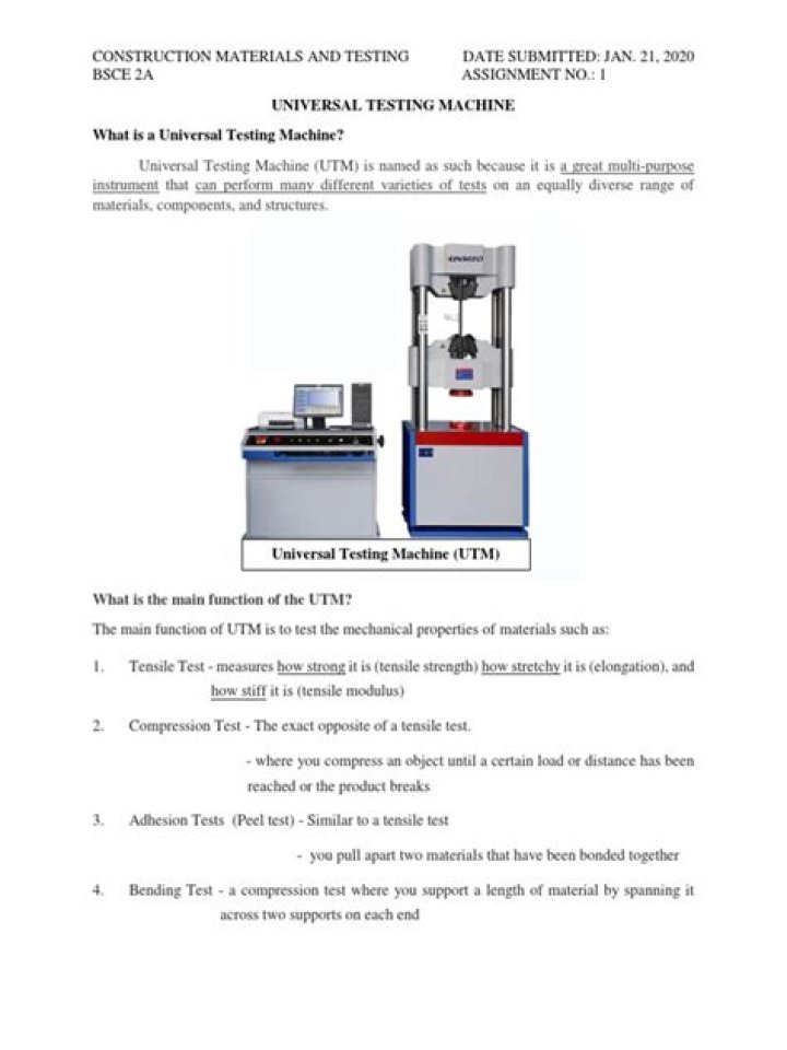 Universal Testing Machine PDF Guide: Test Standards & Reliable Results