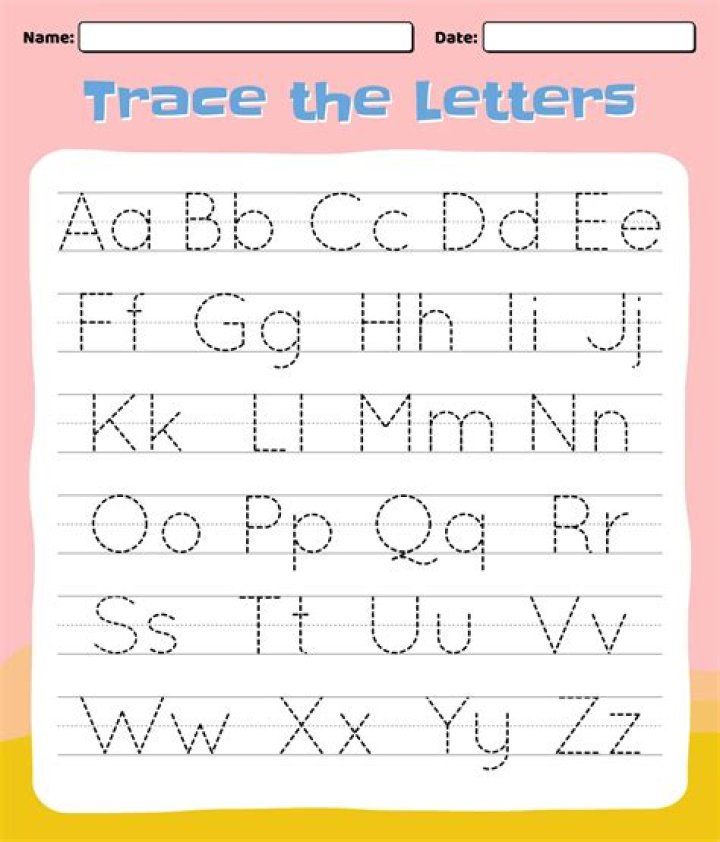 Free Uppercase and Lowercase Letter Tracing Worksheets PDF