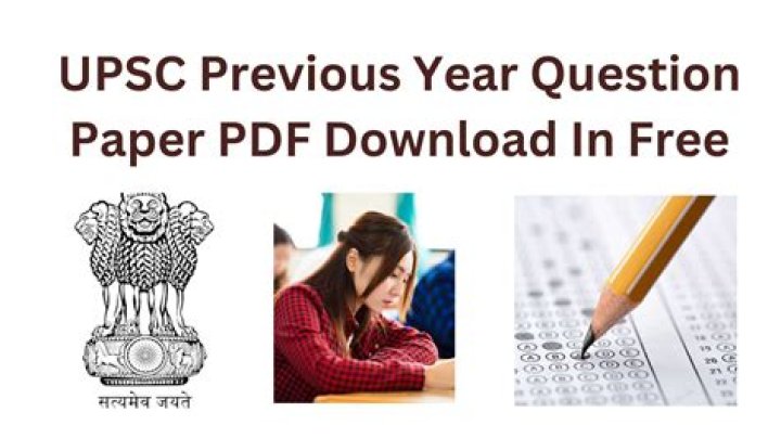 Upsc Previous Year Question Paper PDF Download – Exam Strategy Guide
