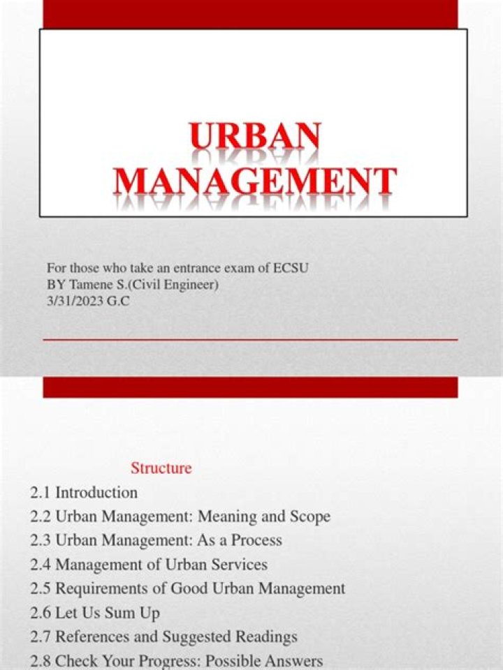 Essential Urban Management PDF: Expert Guide for Smart Cities