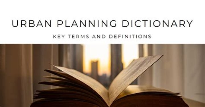 Urban Planning Dictionary PDF: Essential Terms & Definitions