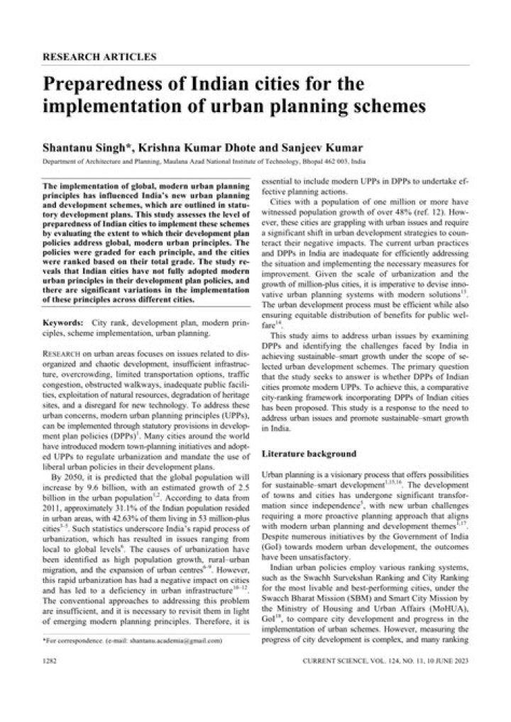 Urban Planning in India: Comprehensive PDF Guide & Insights