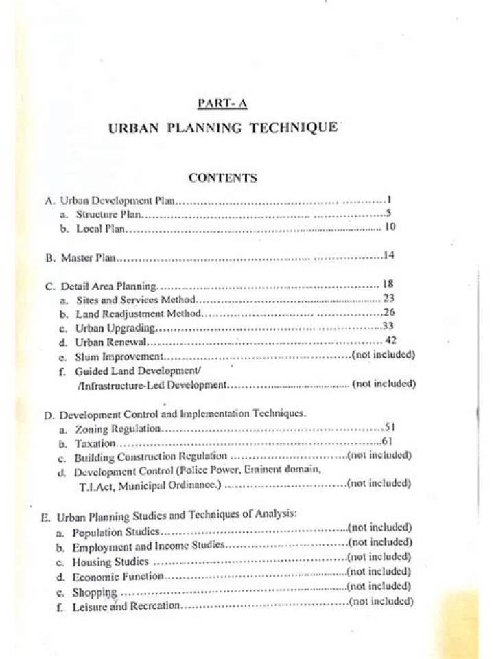 Essential Urban Planning Techniques PDF for Smart City Design