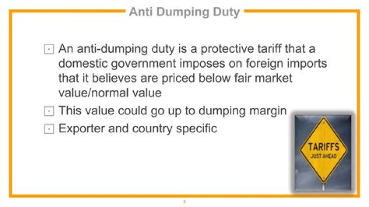 US Anti-Dumping Duty List PDF: Official Export Compliance List