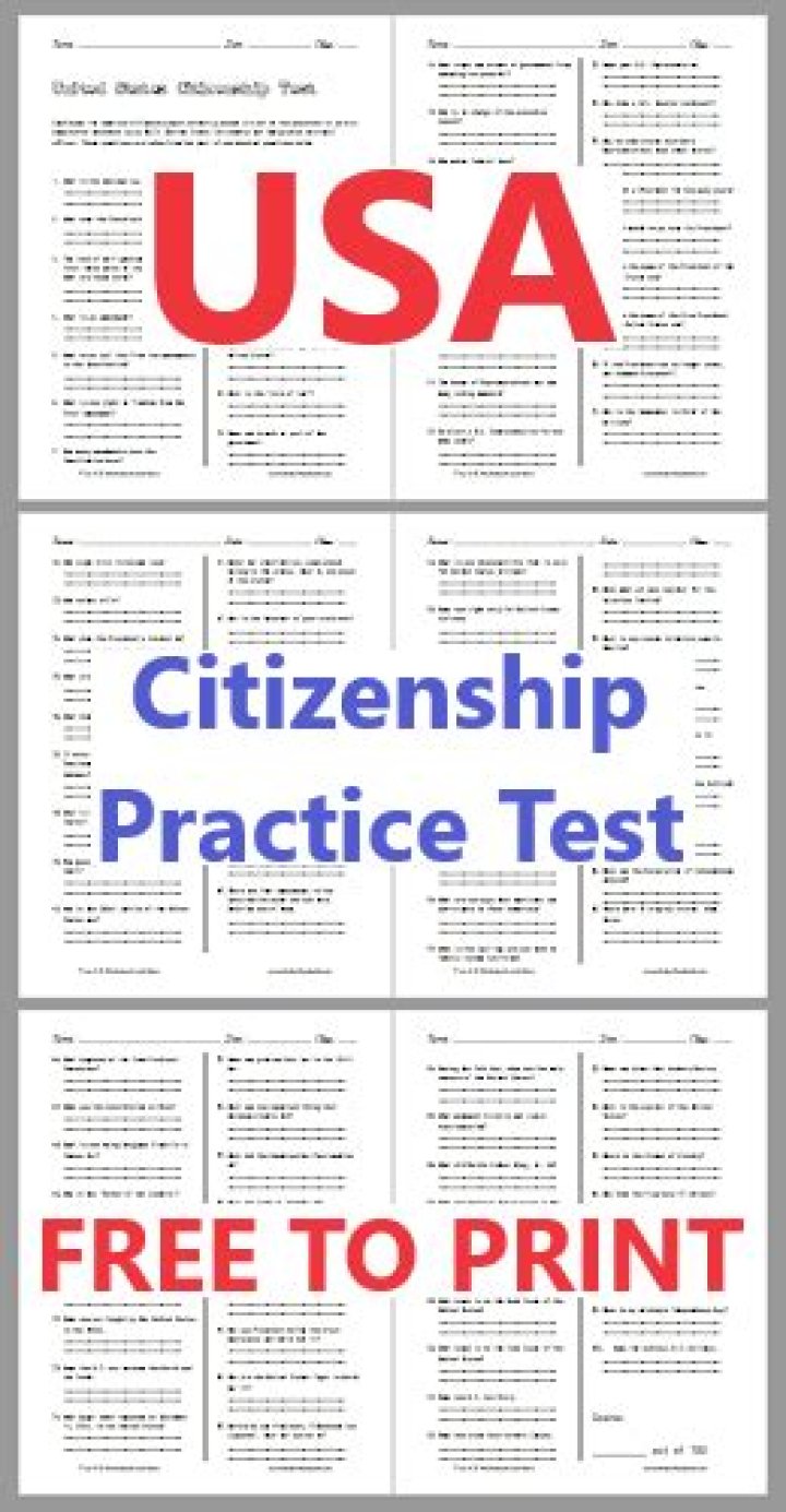 2008 US Citizenship Test 2008 PDF: Study Guide & Practice Questions