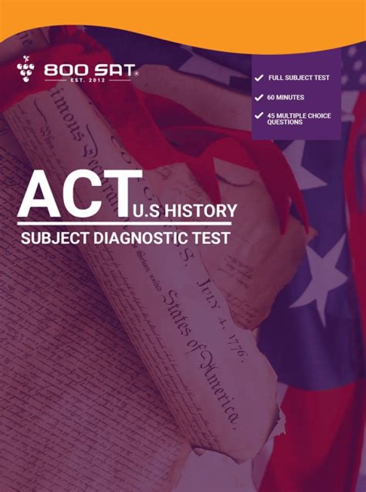US History SAT Subject Test PDF – Practice & Prep