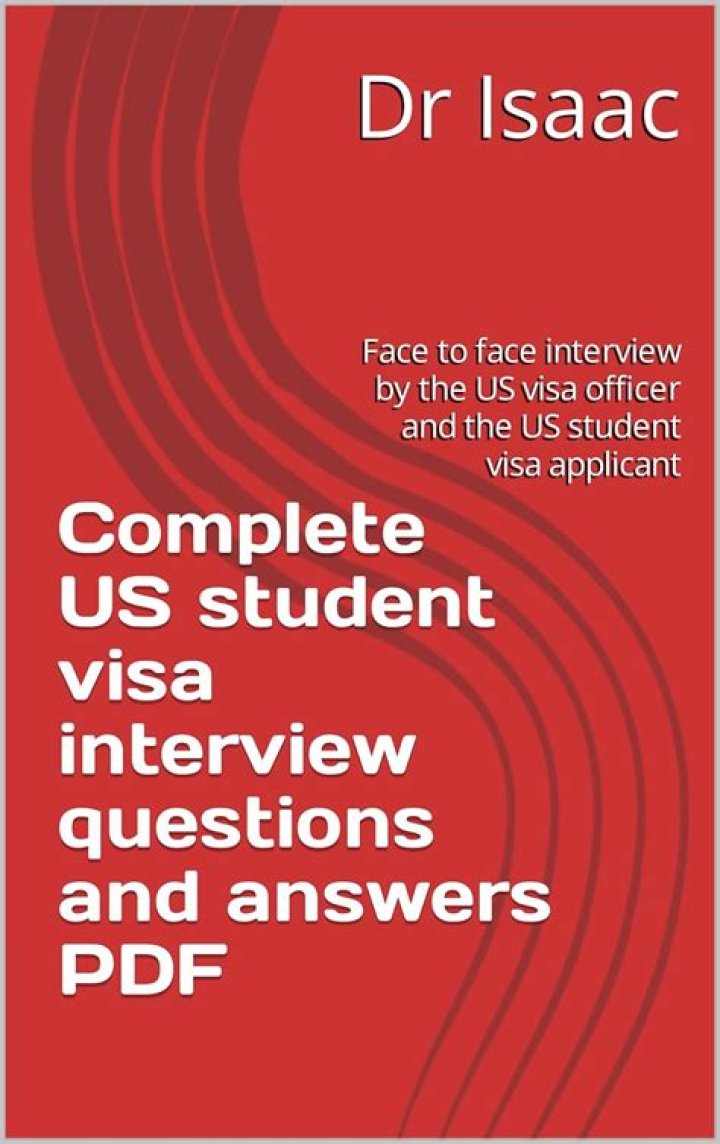 US Student Visa Interview Questions & Answers PDF Guide