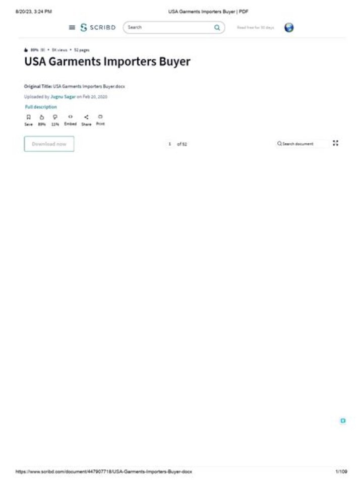 USA Salt Importers List PDF: Access Official Import Data Now