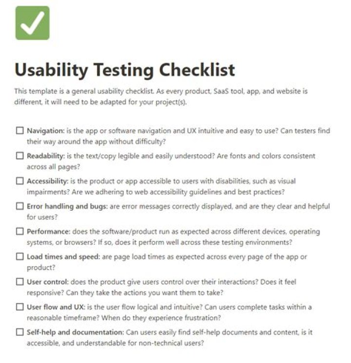 Usability Testing Checklist PDF: Improve User Experience with Expert Guide