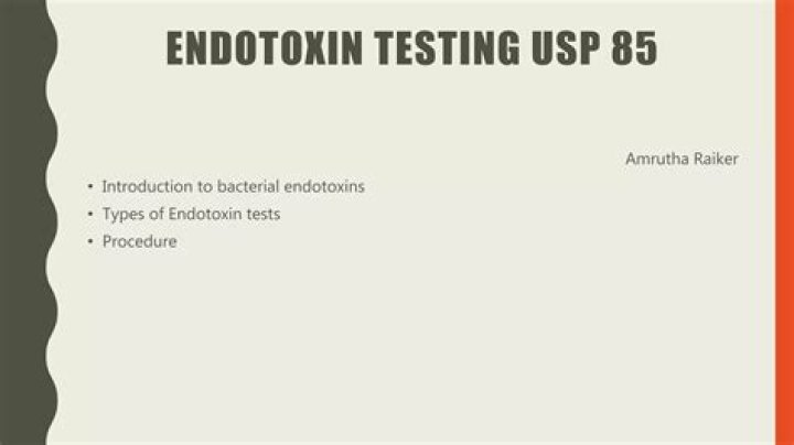 USP 85 Bacterial Endotoxins Test PDF: Compliance & Accuracy