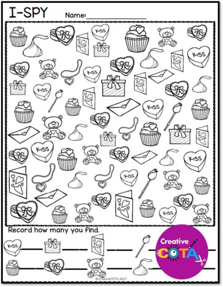 Free Valentine's Day Worksheet PDF: Printable Activities for Couples