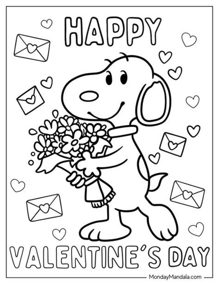 Valentines Coloring Sheets PDF – Printable Romantic Art for All Ages