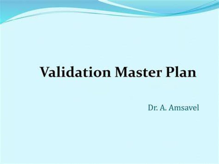 Validation Master Plan Template for Pharmaceutical Industry PDF – Complete Guide
