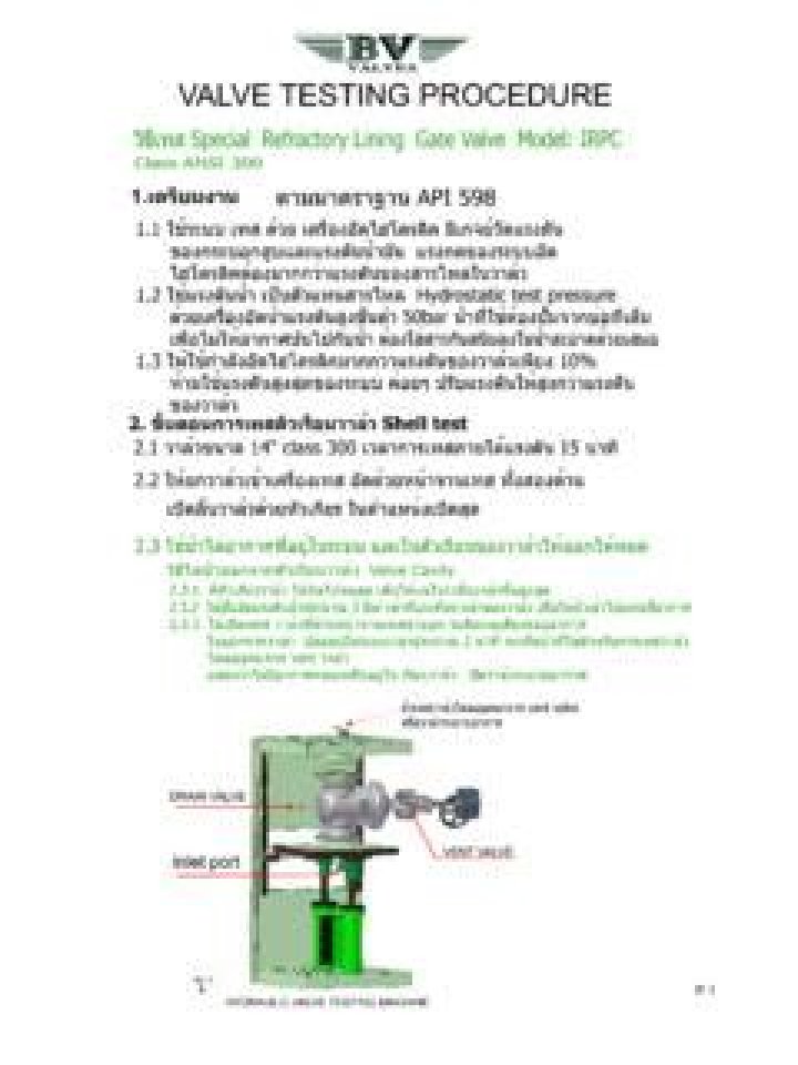 Valve Testing Procedure PDF: Step-by-Step Guide & Download