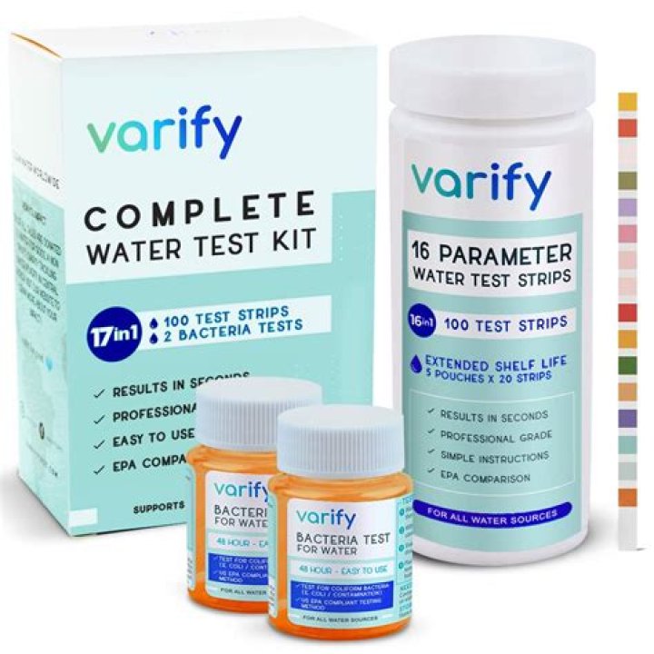 Verify Water Test Kit Results with Color Chart PDF Guide
