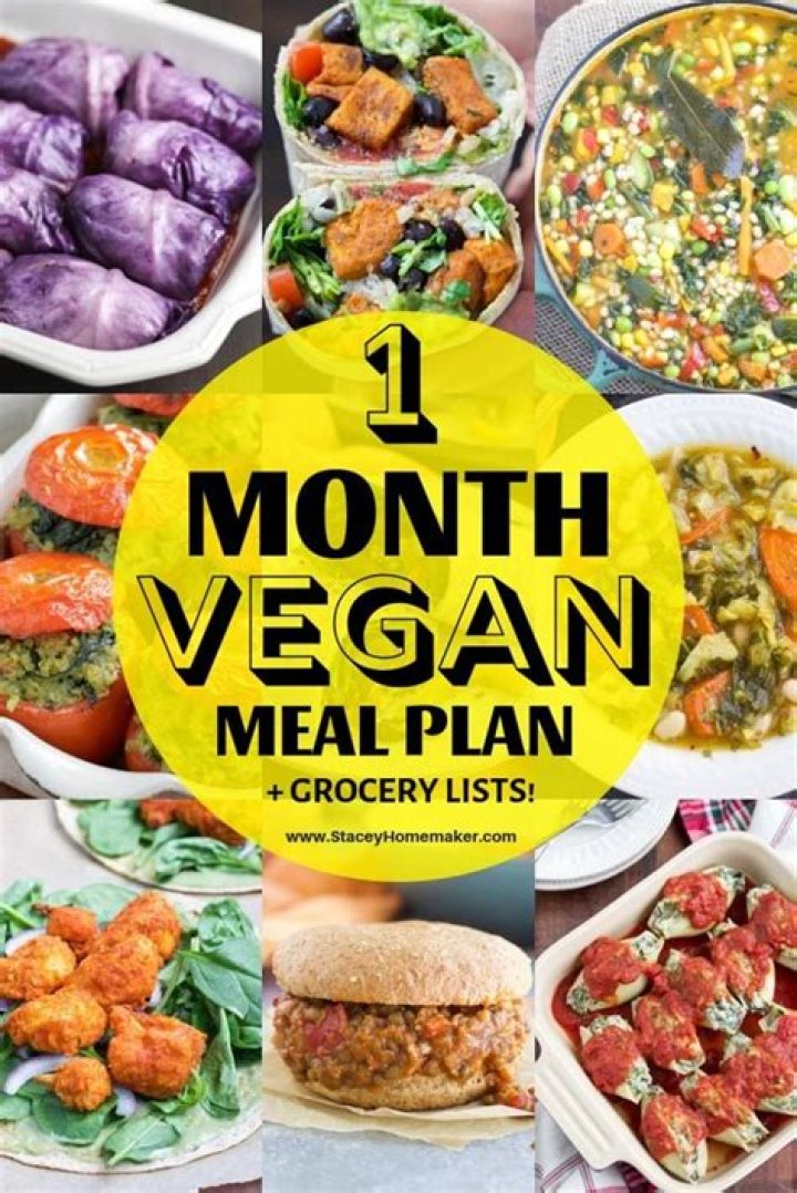 Vegan Meal Plan & Grocery List PDF: Easy Plant-Based Meals & Shopping List