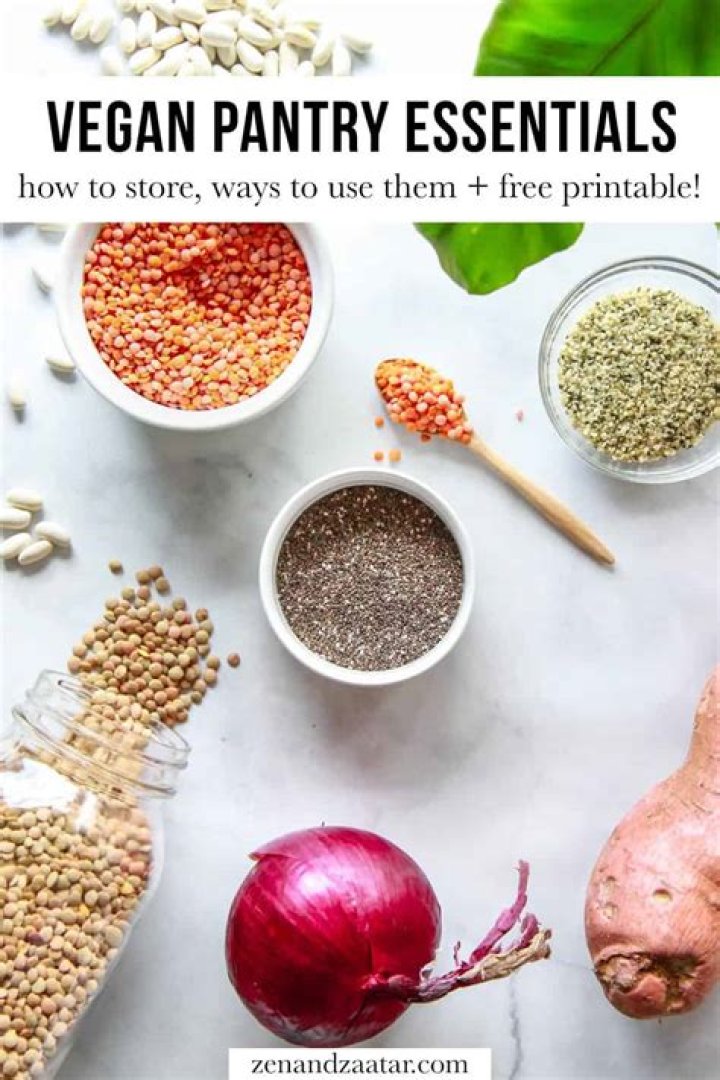 Essential Vegan Pantry List PDF: Start Meal Prepping Today