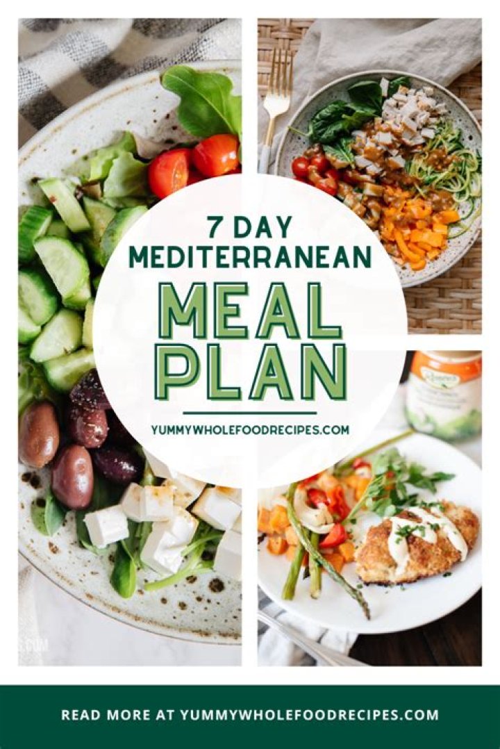 7-Day Vegetarian Mediterranean Diet Meal Plan PDF | Easy Plant-Based Eating