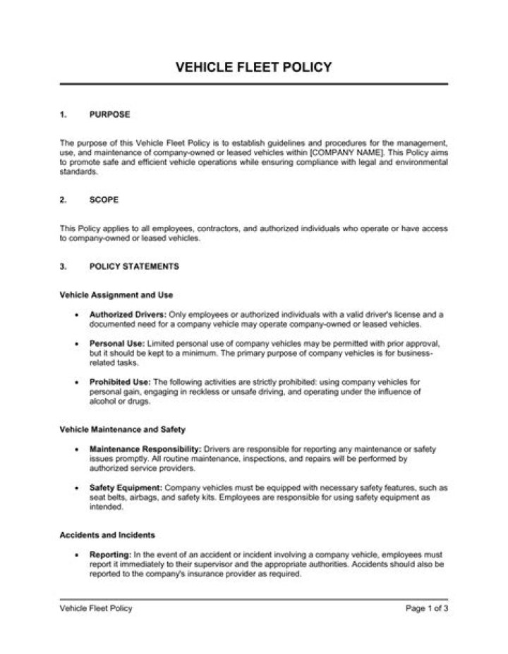 Essential Vehicle Fleet Management PDF: Streamline Operations & Reduce Costs