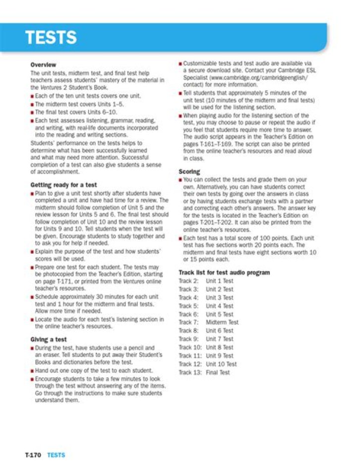 Ventures3e L2 Test PDFs: Expert Review & Analysis