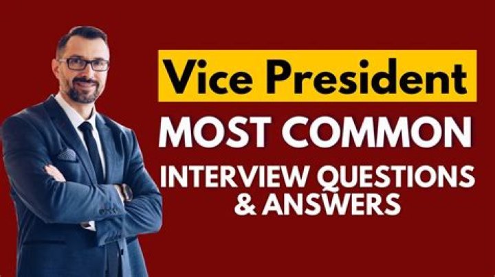 Vice President Interview Questions and Answers PDF: Essential Prep Guide