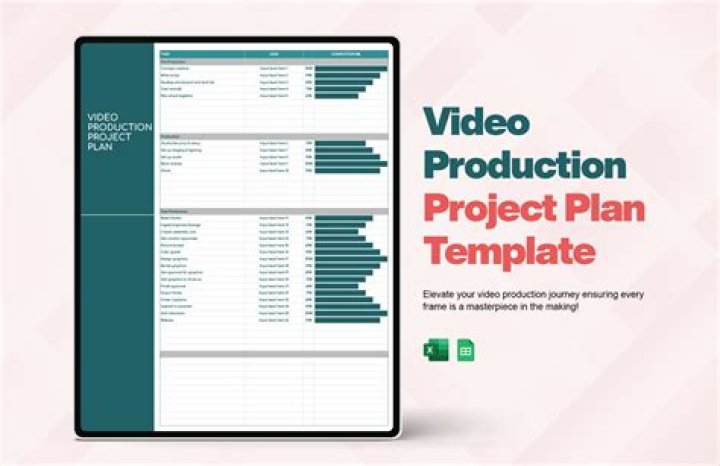 Video Production Plan Template PDF – Free Download