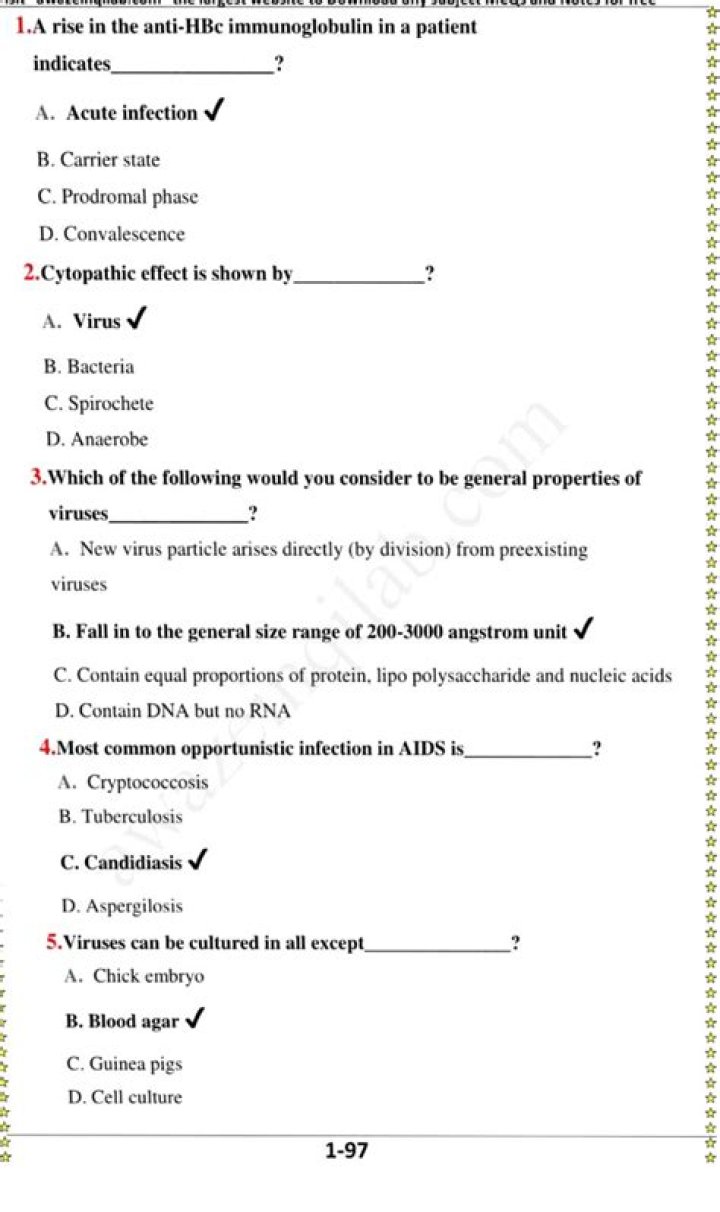 Virus MCQ with Answers PDF: Test Your Knowledge