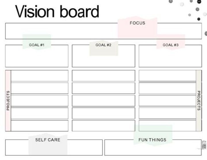 Free Vision Board Worksheet for Students PDF - Download Now