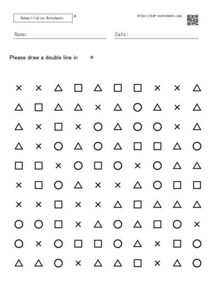 Visual Cancellation Worksheets PDF for Easy Financial Tracking