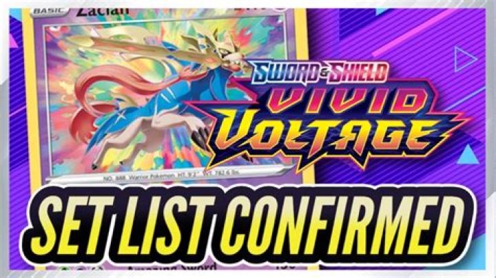Vivid Voltage Card List PDF – Instant Access to Key Specs