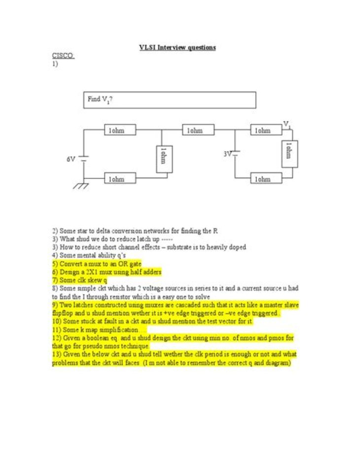 VLSI Interview Questions PDF: Top Tips & Answers for Engineers