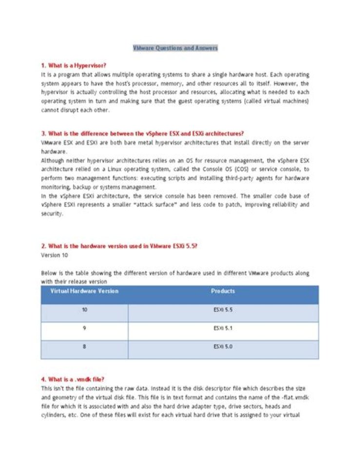 VMware Questions and Answers PDF: Expert Guide to Mastering Virtualization