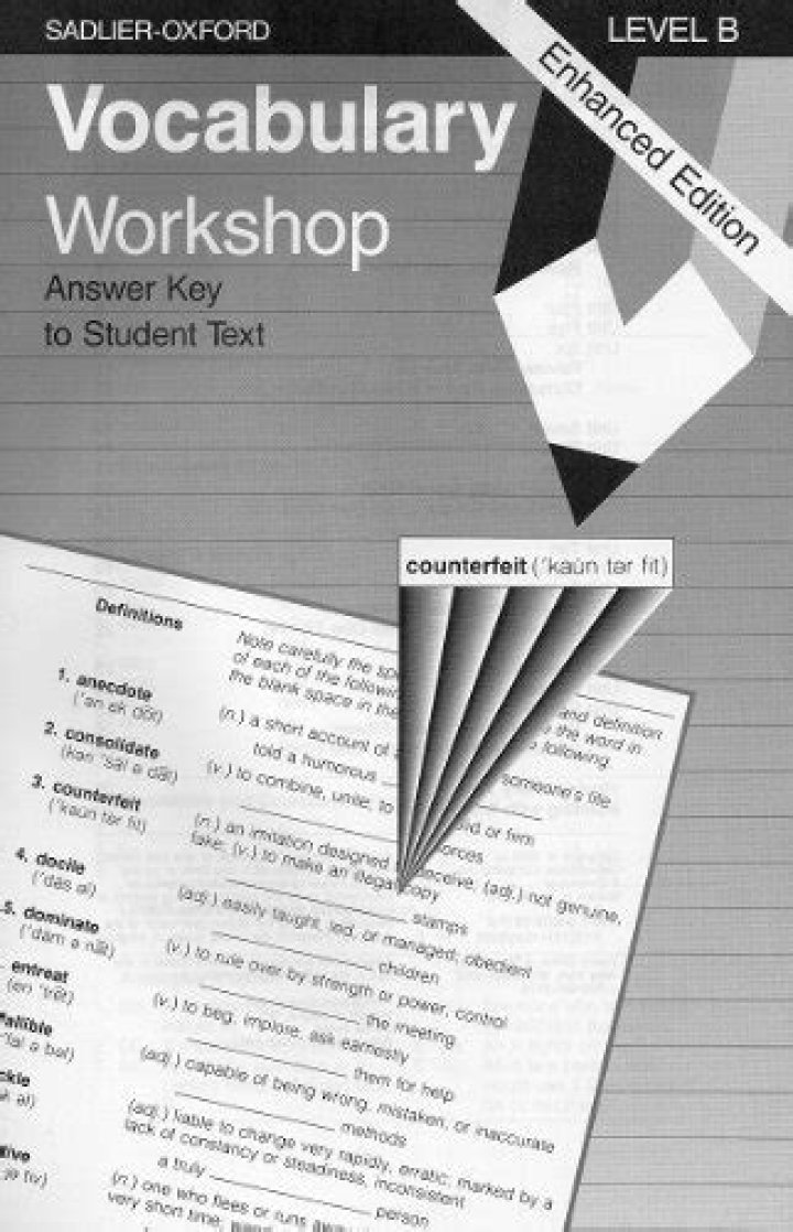 Level B Vocabulary Workshop Answer Key PDF – Practice & Master