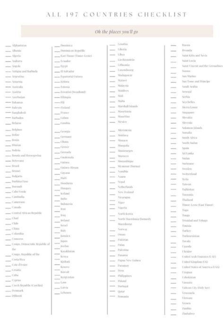 Vodafone 47 Countries List PDF: Complete Country-by-Country Breakdown